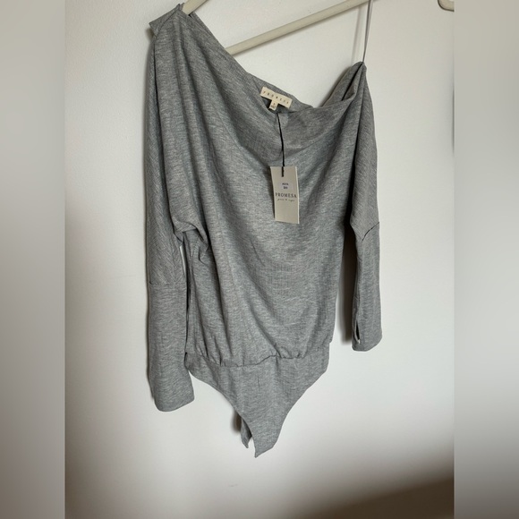 Promesa BBWT off the shoulder long sleeve bodysuit - Picture 5 of 5